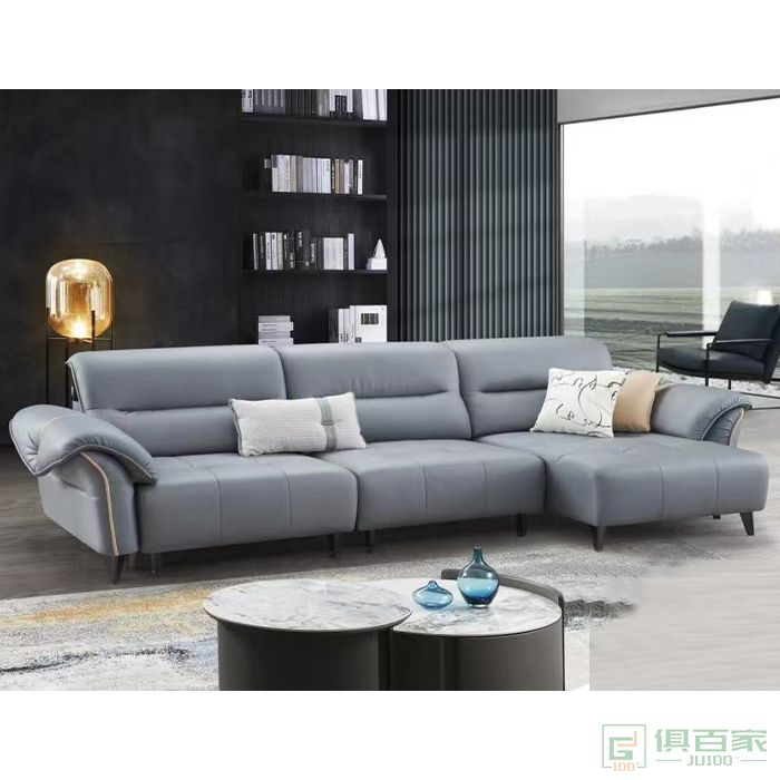 澳亿佳家具住宅沙发系列科技布意式极简轻奢电动功能沙发床