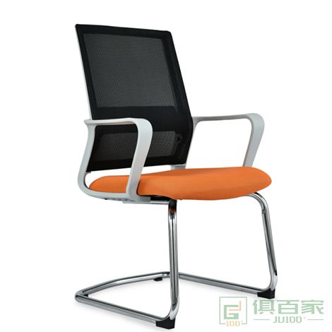 精一電腦椅子家用 辦公椅會議椅老板椅麻將椅弓形椅帶靠背人體工學椅培訓椅 