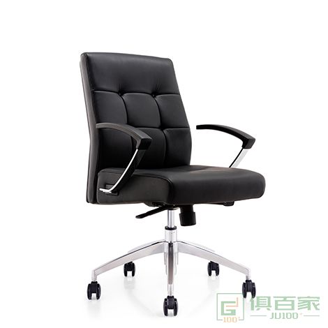 精一 电脑椅 家用办公椅 转椅人体工学皮椅子 时尚升降座椅 老板椅班椅