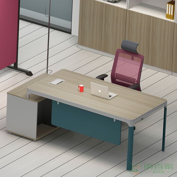 海沃氏经理办公桌子办公室简约现代时尚单人经理桌家具