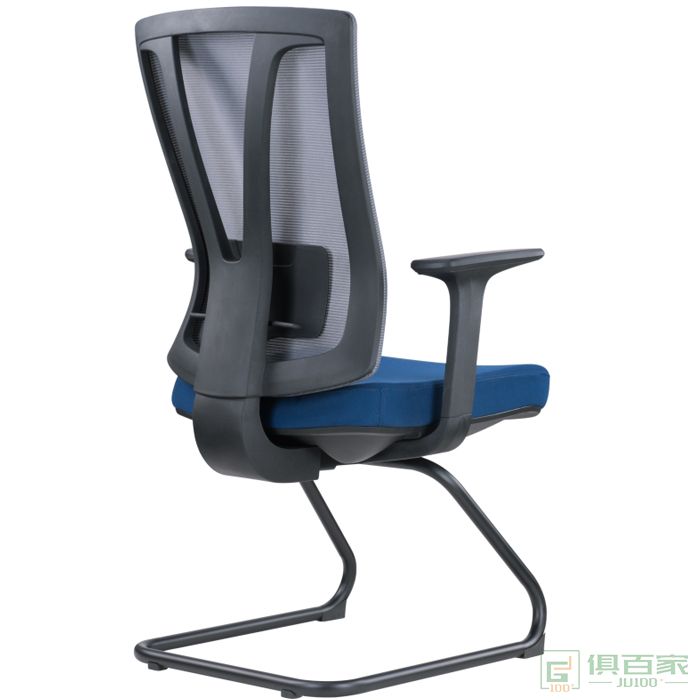 优百丽办公椅简约舒适久坐职员会议弓形网椅凳子靠背电脑椅会议椅