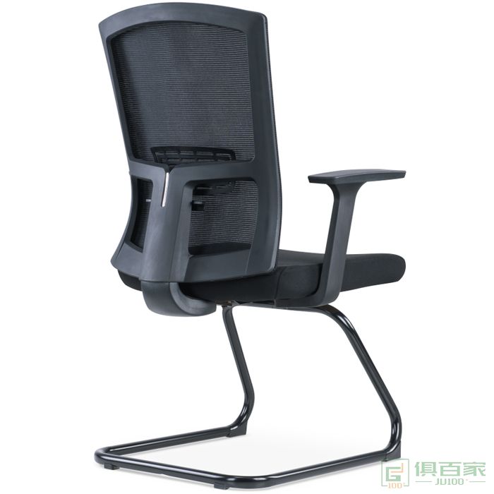 优百丽办公椅简约舒适久坐职员会议椅弓形网椅凳子靠背电脑椅