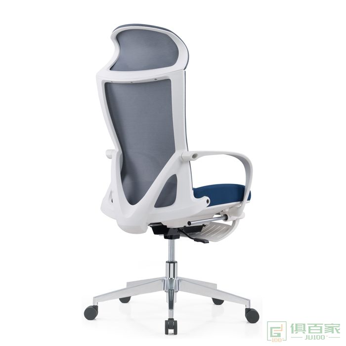 优百丽主管椅电脑椅办公椅子靠背乳胶弓形简约公用舒适转椅子