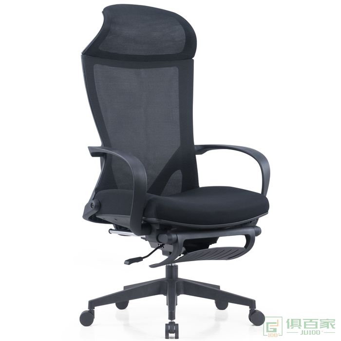 优百丽主管椅电脑椅办公椅子靠背弓形简约舒适转椅子