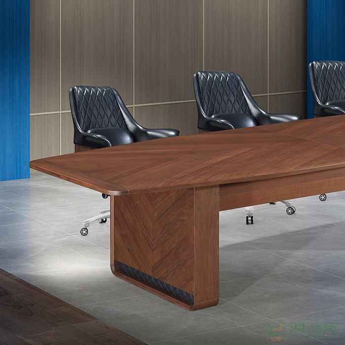 格斯图办公家具大小型会议桌长桌简约现代桌椅组合长方形培训办公桌