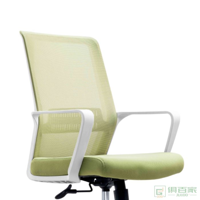博耐电脑椅家用办公椅舒适久坐职员会议座椅靠背学生升降转椅弓形职员椅