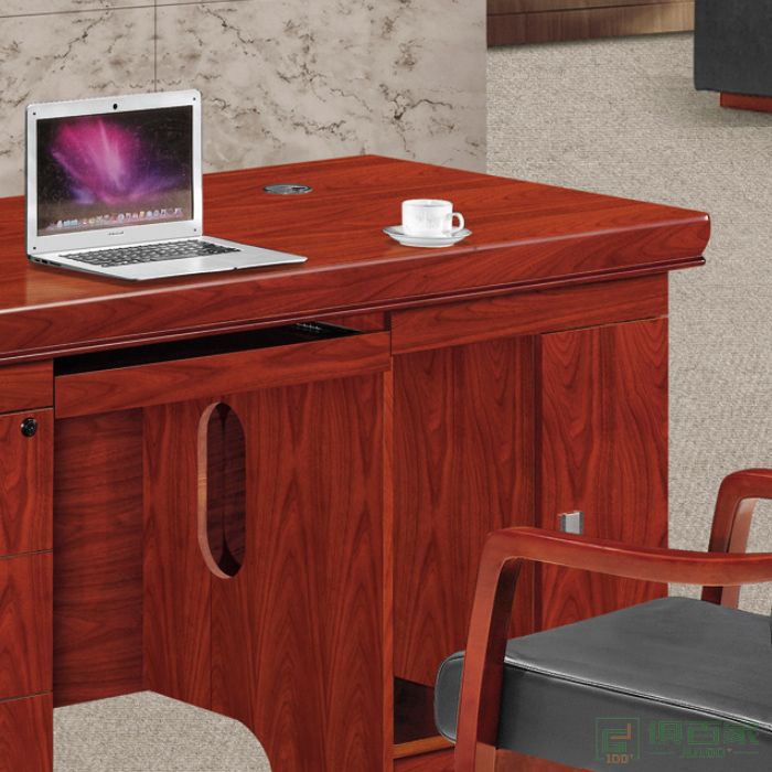汉威思公电脑桌油漆单人写字台经理办公桌学校单位办公台