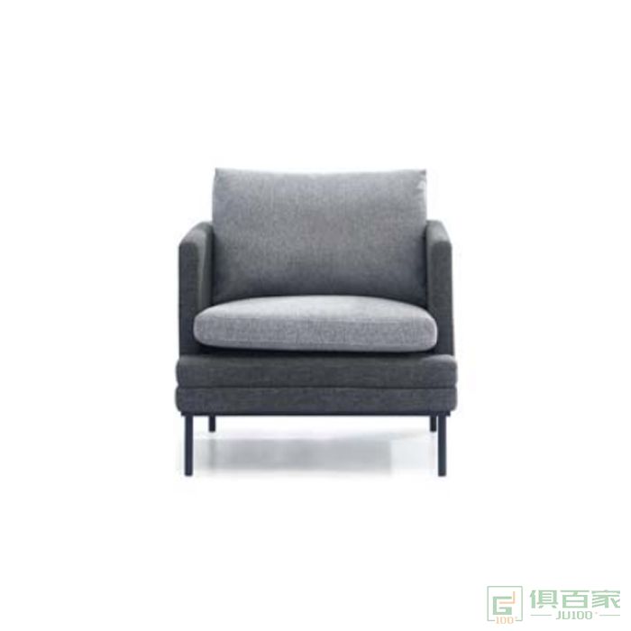 新越布艺沙发北欧简约现代沙发客厅大户型科技布沙发组合套装