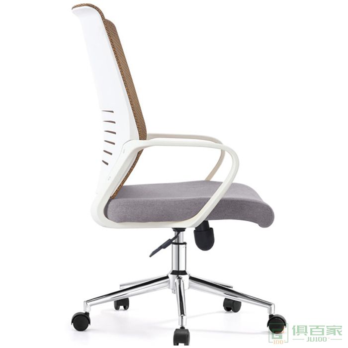 新之越电脑椅办公椅子靠背乳胶学生学习椅弓形简约家用舒适职员椅