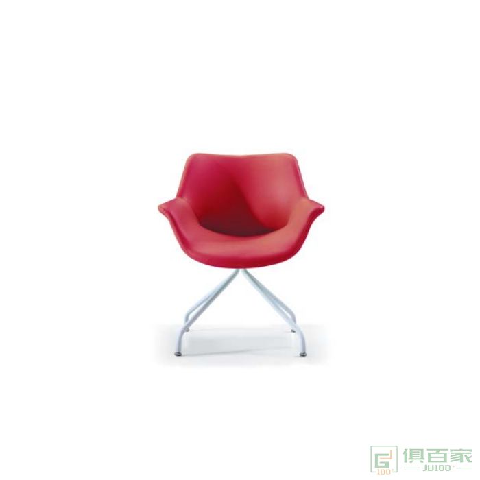 新越简易凳子靠背椅接待会客洽谈家用便携办公室休闲椅