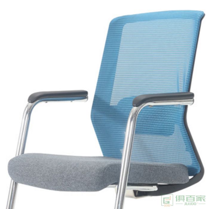 新之越电脑椅办公室椅子会议椅靠背凳弓形书桌家用简约舒适久坐人体工学