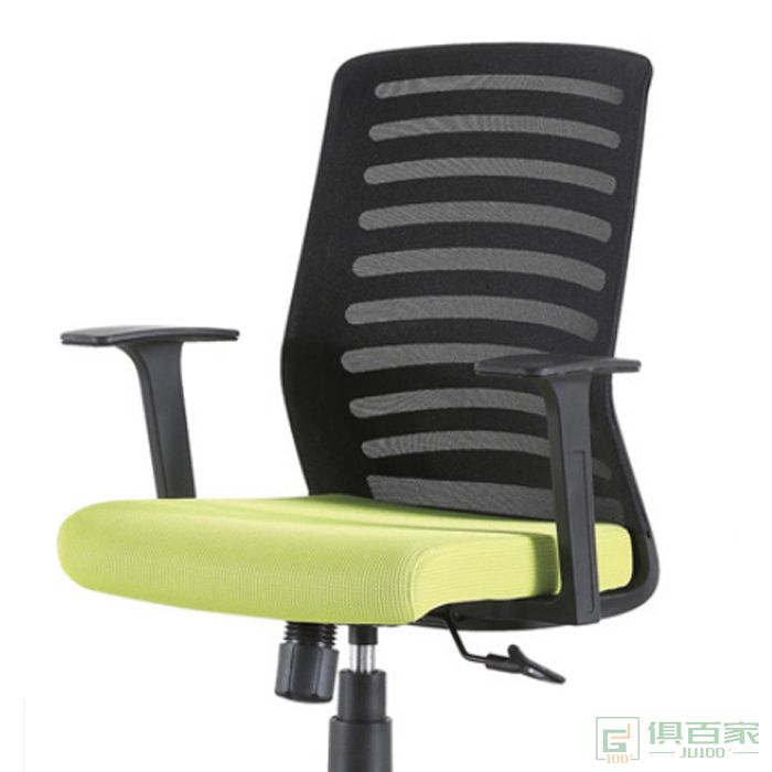 新之越 电脑椅 家用转椅 时尚办公椅 网布椅人体工学弓形职员椅