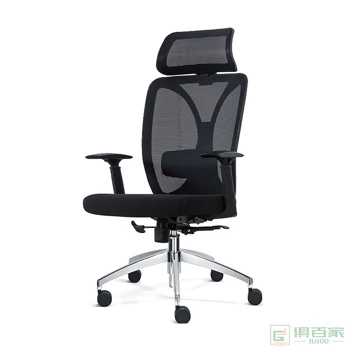 新越电脑椅家用椅子透气网椅会议椅西皮椅办公椅老板椅职员椅主管椅