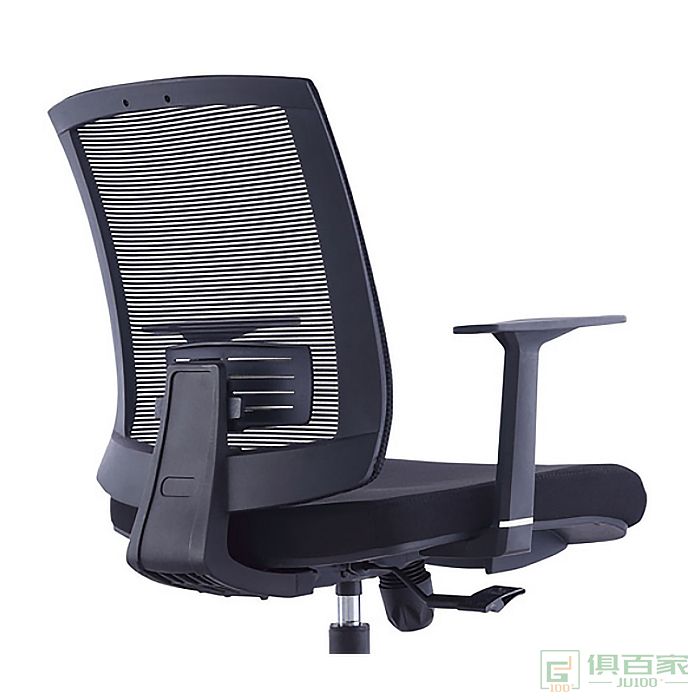 新越椅子护腰办公椅座椅电脑椅家用职员椅转椅休闲椅网布靠垫坐垫