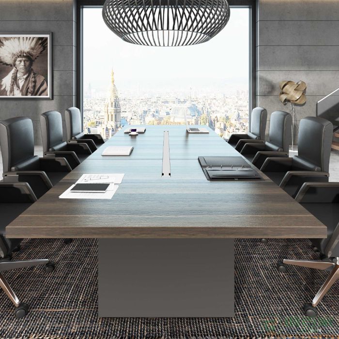 高卓家具銳智系列會議桌椅組合長桌小型開會培訓洽談桌子辦公室家具簡約現代辦公桌