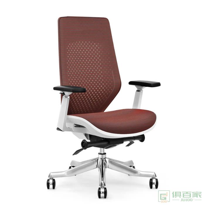 高卓电脑椅网布现代办公椅简约弓形职员椅员工椅靠背家用升降转椅凳子