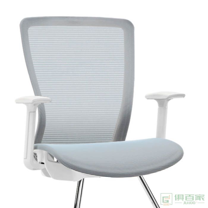 高卓网布工学弓形椅会议椅职员椅家用电脑椅办公椅人体工学椅子