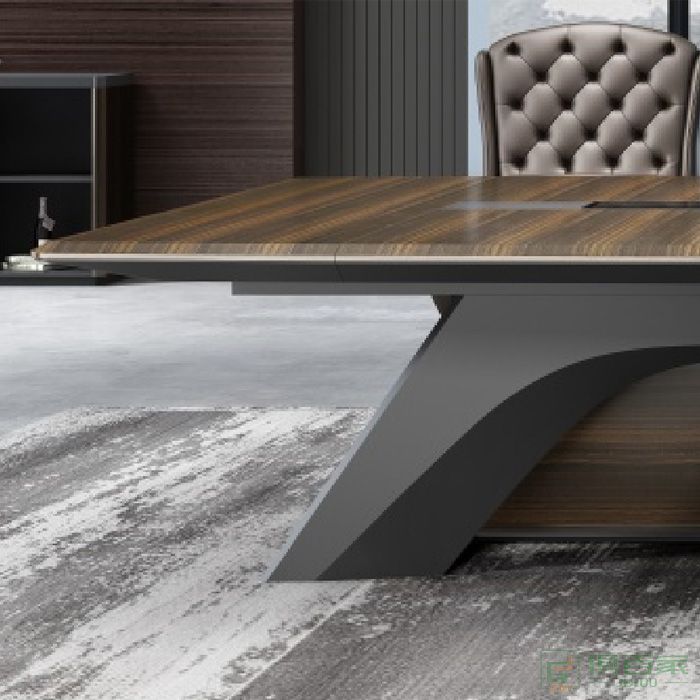 沃盛家具品度系列E1级中密度纤维板会议桌
