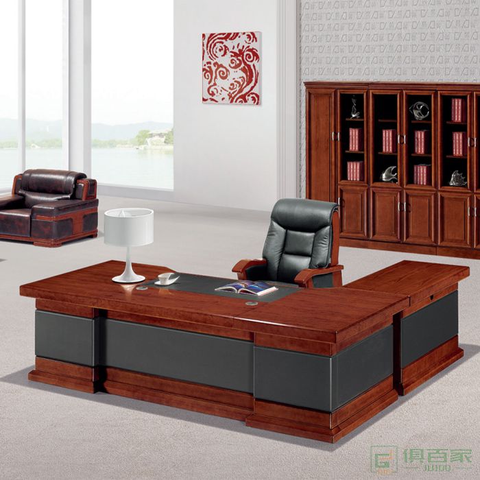 东业家具传统系列大气总裁桌大班台总经理办公室商用家具