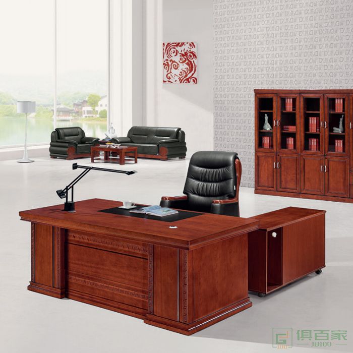  东业家具传统系列总裁老板桌经理办公室桌大班台