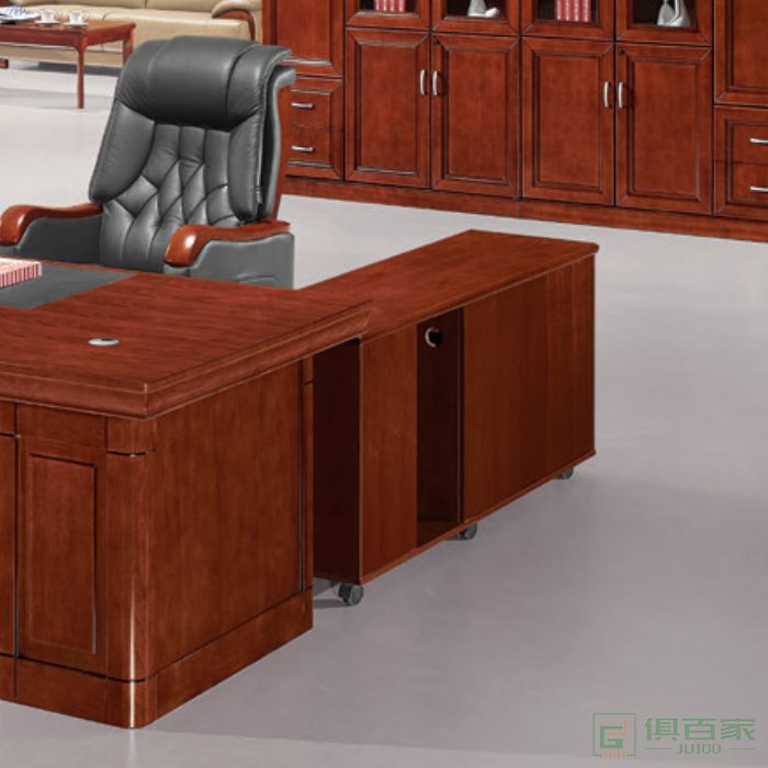 东业家具传统系列办公家具烤漆老板桌总裁桌经理主管办公桌大班台