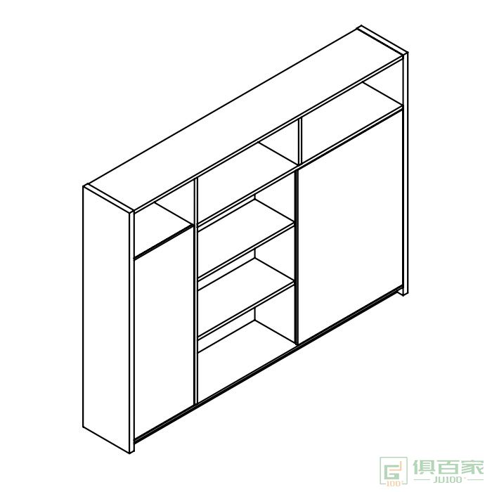 东业家具创客系列文件柜经理文件柜主管文件柜