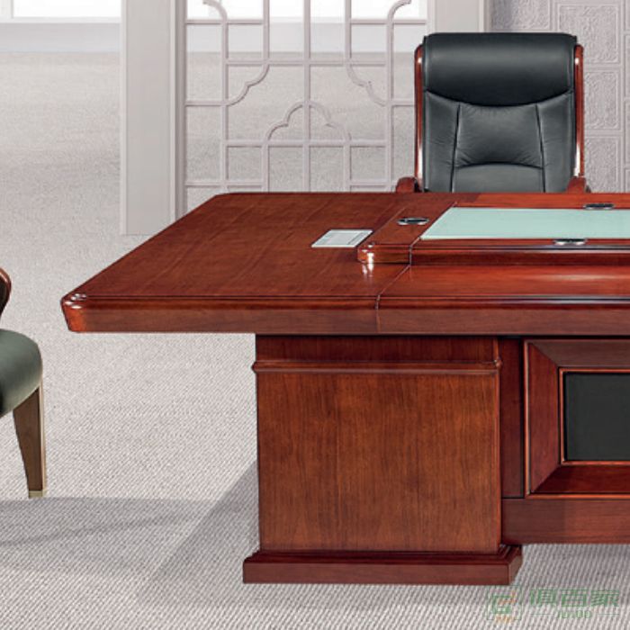 东业家具传统系列会议桌长桌简约接待桌椅组合大型洽谈桌