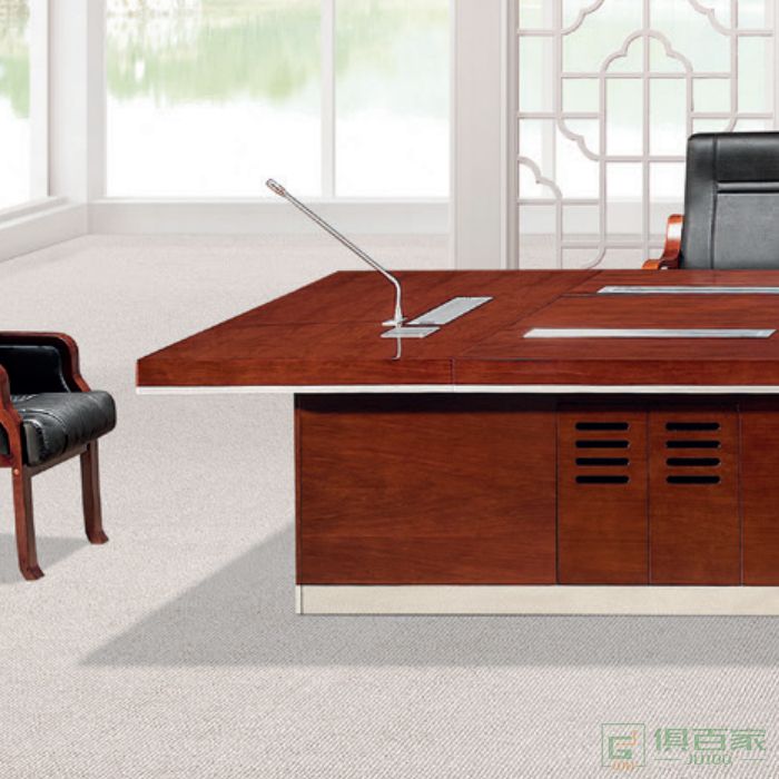  东业家具传统系列办公家具培训桌洽谈桌会议室长条会议桌