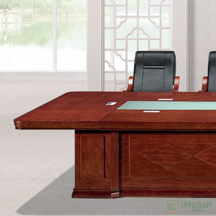 东业家具传统系列办公家具大型会议桌长桌