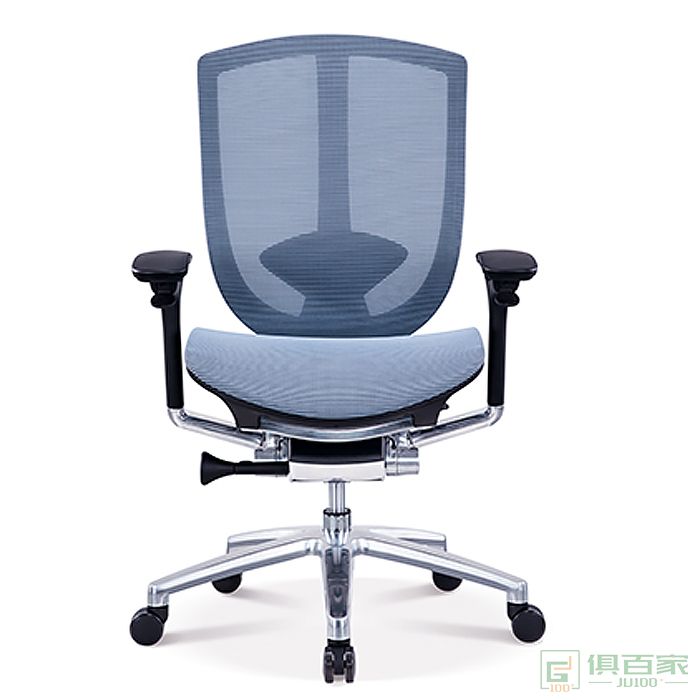 精一家具高弹海绵、优质网布办公椅职员椅网椅