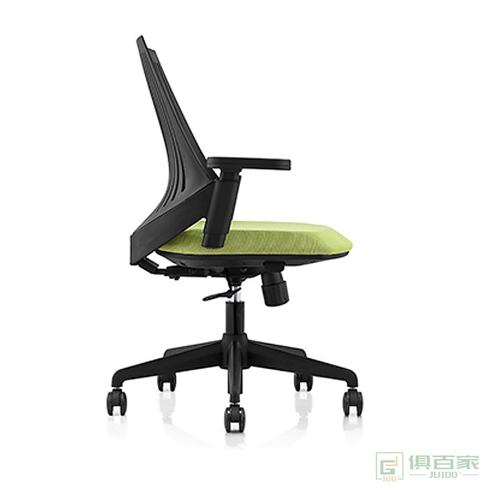 精一家具高弹海绵、优质网布职员椅办公椅