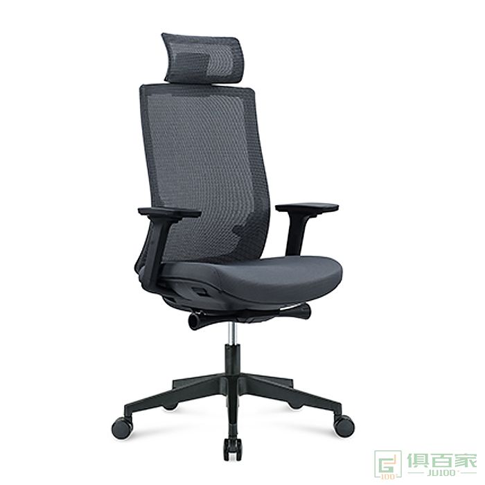 精一家具高彈海綿、優質網布主管椅電腦椅網椅