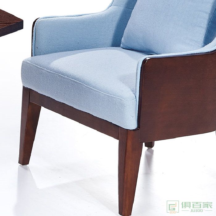 京图家具弯板系列单人沙发椅设计师休闲椅子ins创意
