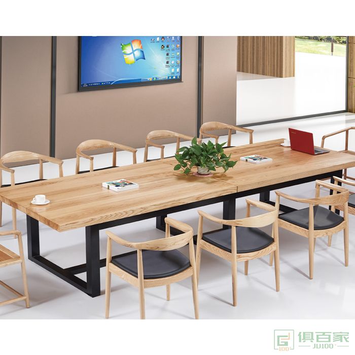 京图家具秋风系列长桌会议桌餐桌