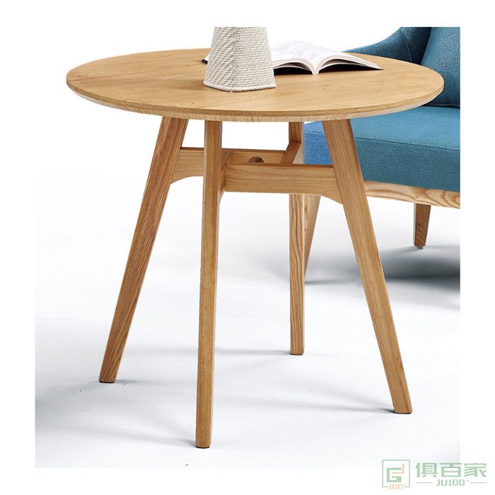 京图家具弯板系列洽谈桌桌子圆桌