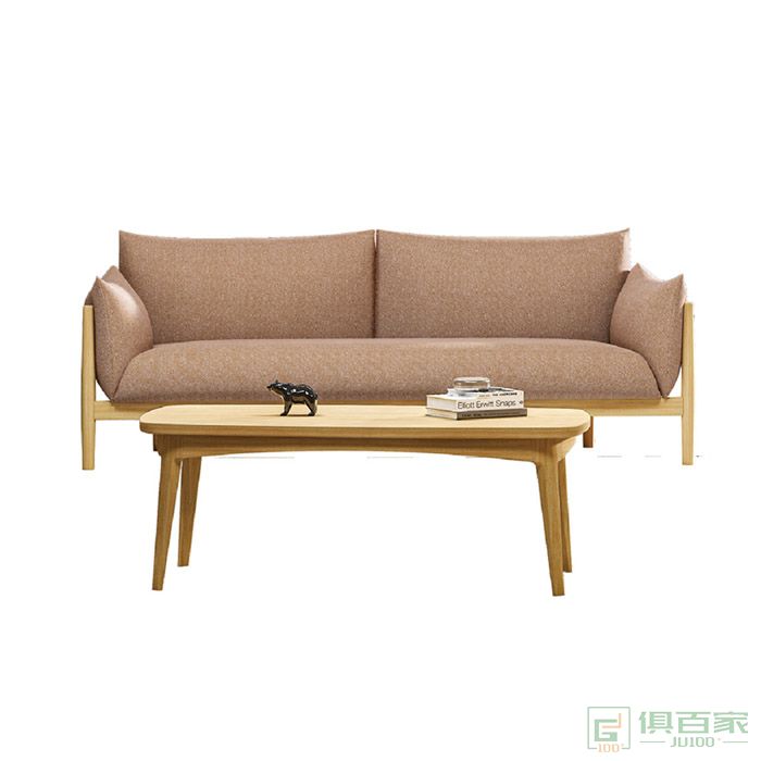 京图家具沙发系列办公布沙发简约现代三人位商务会客接待