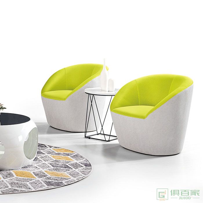 京图家具春风系列设计师躺椅 北欧创意客厅休闲椅皮艺午休睡椅懒人椅