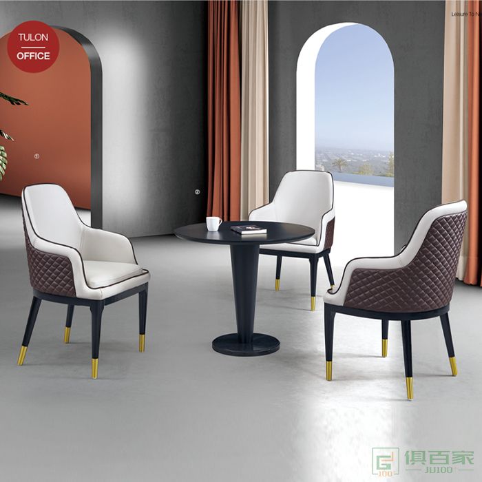 图龙家具创意多功能单人位休闲椅子