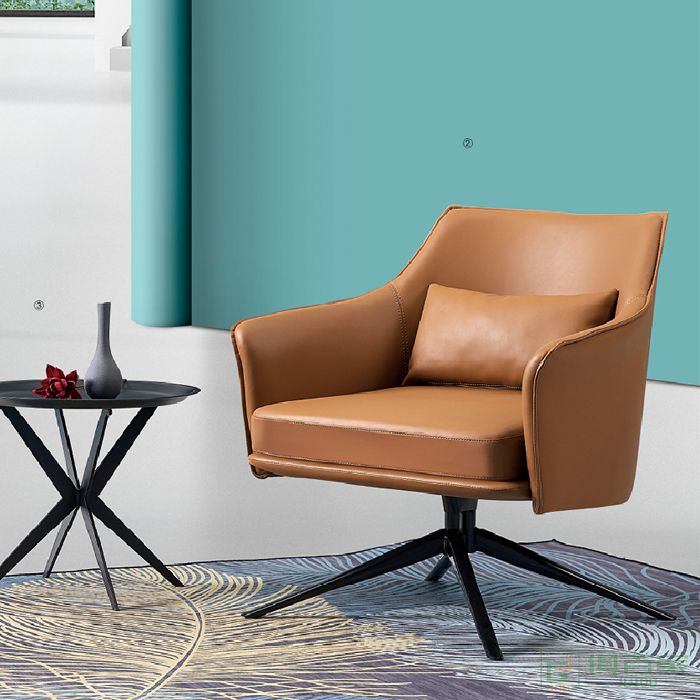 图龙家具躺椅创意躺椅午休逍遥椅休闲椅现代简约客厅沙发椅