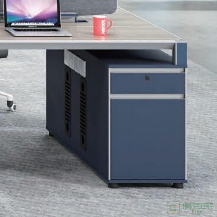 迪欧博尚家具蓝博PLUS系列职员桌对坐两人位不含桌屏
