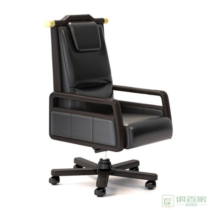 迪欧博尚家具行云系列老板椅时尚大班椅皮椅子人体工学椅