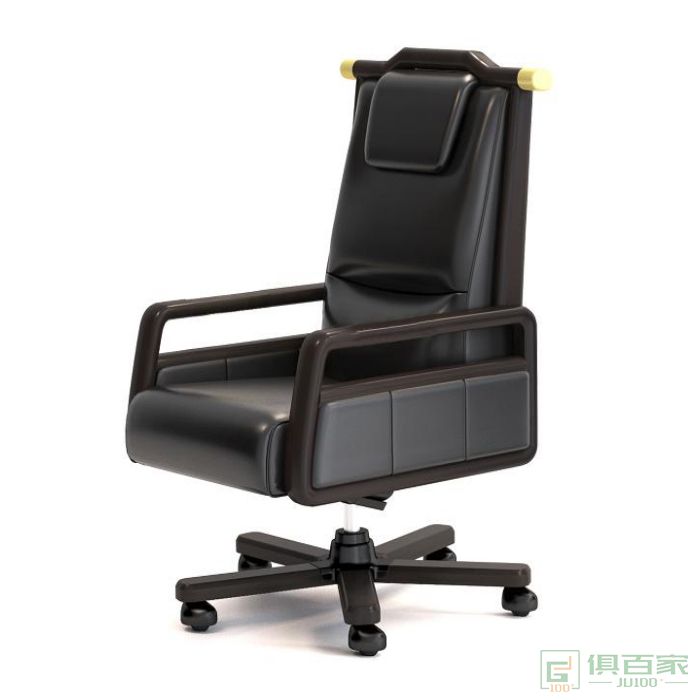 迪欧博尚家具行云系列老板椅时尚大班椅皮椅子人体工学椅