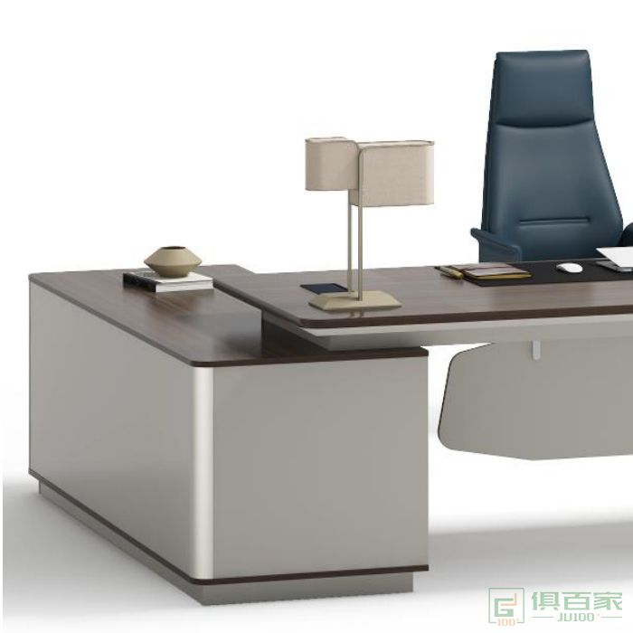  迪欧博尚家具天籁系列老板桌总裁桌大班台老板办公桌子