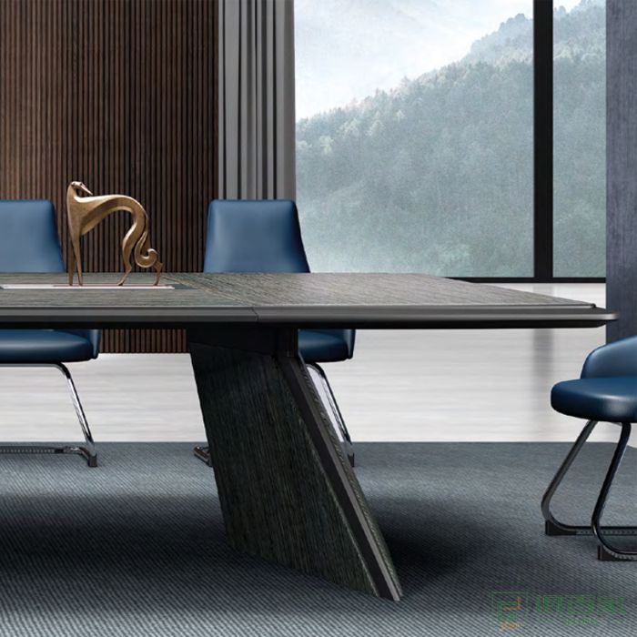 思进家具卡斯尔系列板式大型会议桌长桌办公简约现代