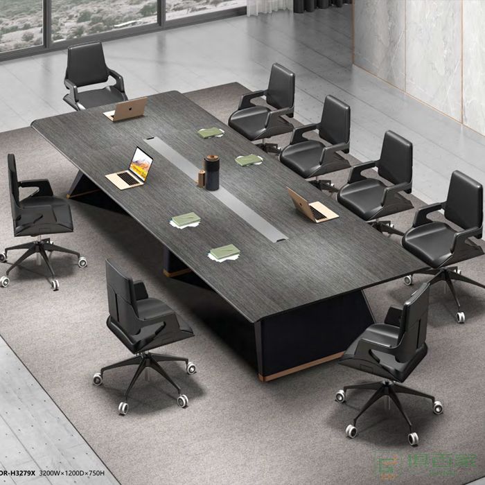 思进家具大任系列现代办公板式大型会议桌长桌办公