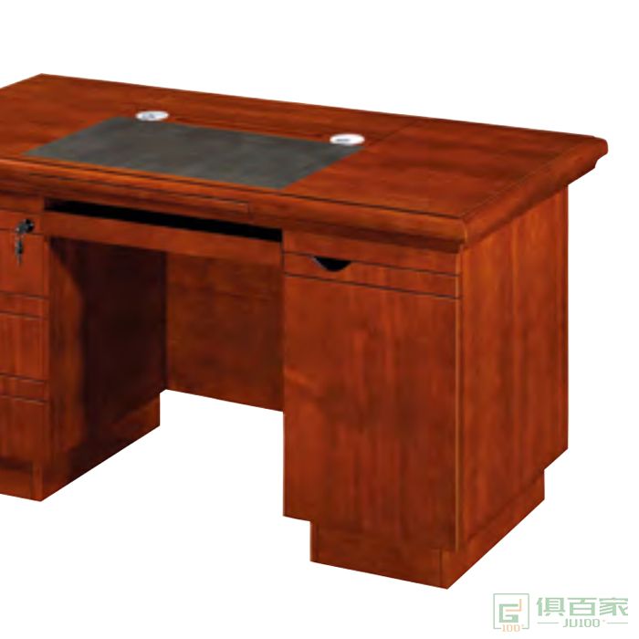 思进家具胡桃色系列电脑办公桌写字台台式办公桌单人桌电脑办公桌写字台