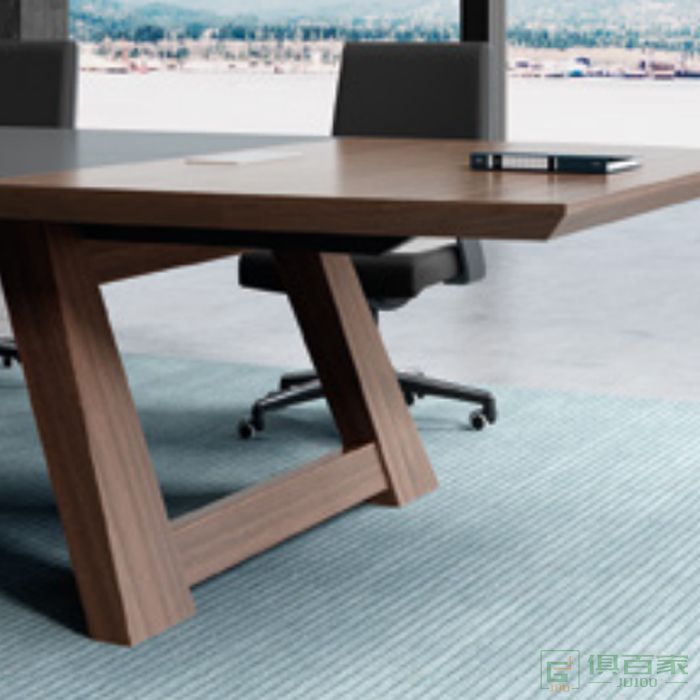 杰诺家具JH系列办公家具会议桌长桌简约现代大型板式培训桌