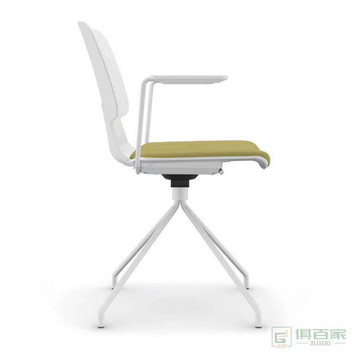 折叠培训椅带桌板会议椅办公椅一体