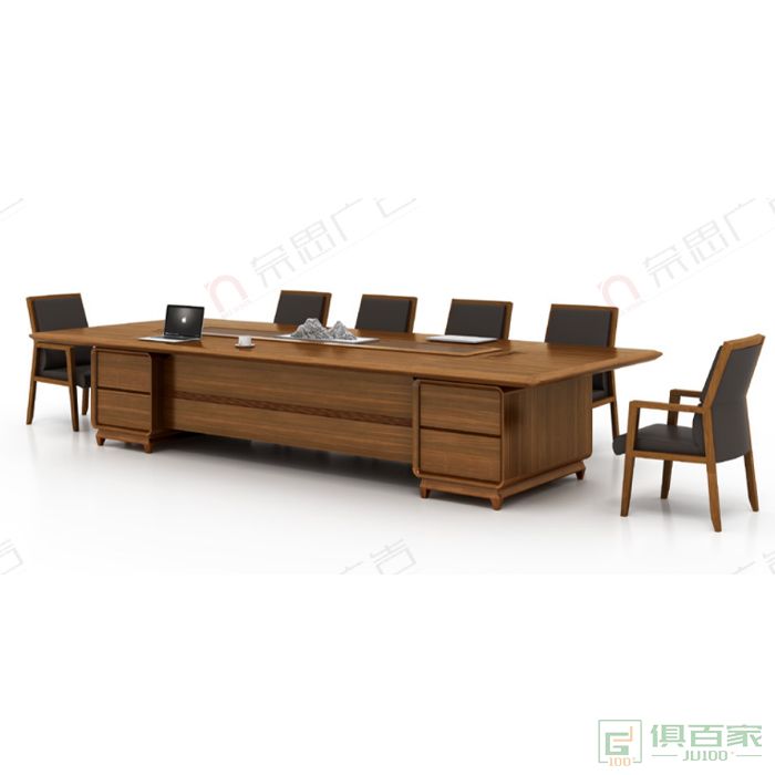 广立家具隐系列会议桌新中式