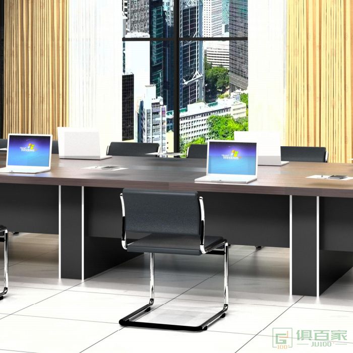 艾立森家具森度系列办公会议桌长桌简约现代大型桌